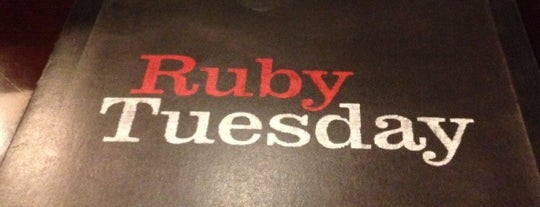 Ruby Tuesday is one of Posti che sono piaciuti a Jessica.