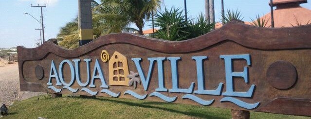 Aquaville Resort is one of mines kind of thing.