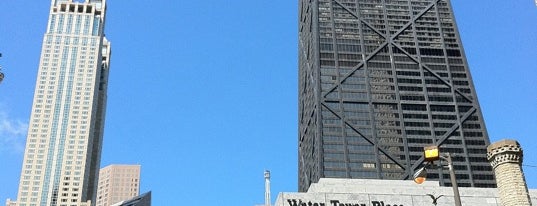 Water Tower Place is one of Chicago's tall buildings.