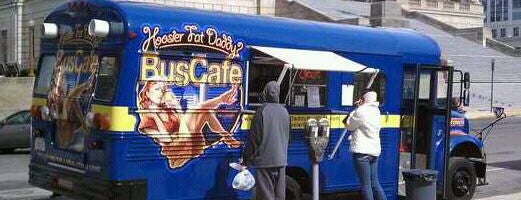 Hoosier Fat Daddy Bus Cafe is one of Food trucks! Yay!.