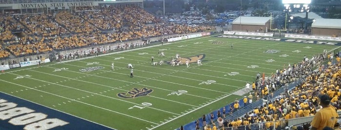 Bobcat Stadium is one of NCAA Division I FCS Football Stadiums.