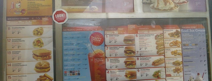 SONIC Drive In is one of OBX<3.