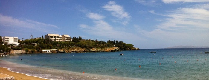 Agia Pelagia Beach is one of Tempat yang Disukai Yiannis.