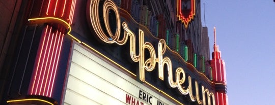 The Orpheum Theatre is one of La-La Land Badge #4sqCities #VisitUS Los Angeles.