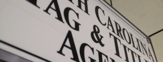 NC Tag & License Agency is one of สถานที่ที่ Bryan ถูกใจ.