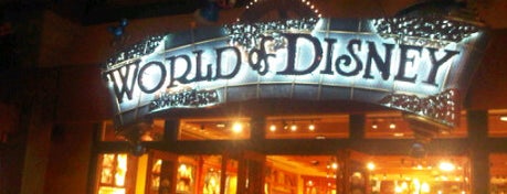 World of Disney is one of Disney World/Islands of Adventure.