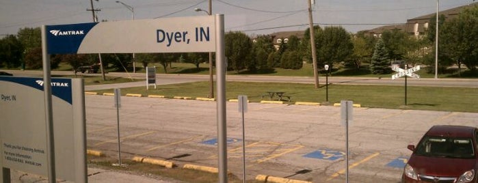 Amtrak - Dyer Station (DYE) is one of Amtrak's Cardinal.