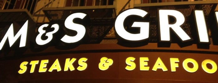 M&S Grill is one of Tempat yang Disukai Ed.