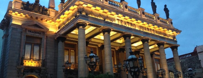 Teatro Juárez is one of cervantino.