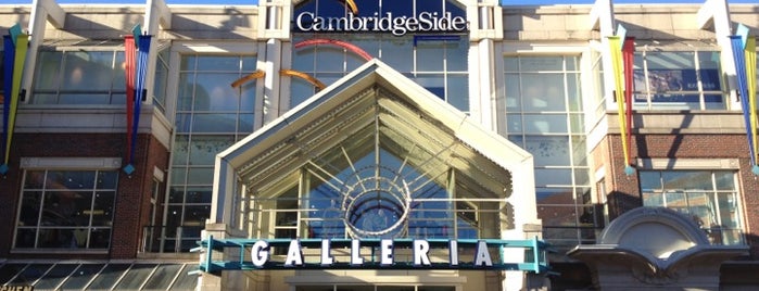 CambridgeSide Galleria is one of Boston.