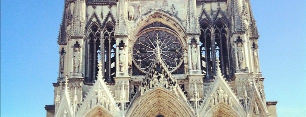 Catedral de Notre-Dame de Reims is one of Patrimoine mondial de l'UNESCO en France.