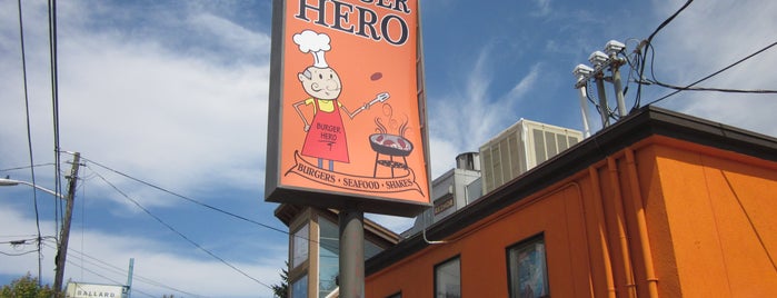 Burger Hero is one of สถานที่ที่บันทึกไว้ของ Robby.