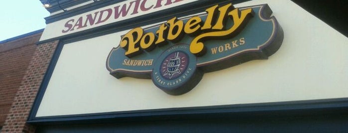 Potbelly Sandwich Shop is one of สถานที่ที่ Reony ถูกใจ.