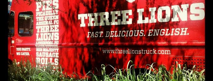 Three Lions Food Truck is one of Dallas Food Trucks.