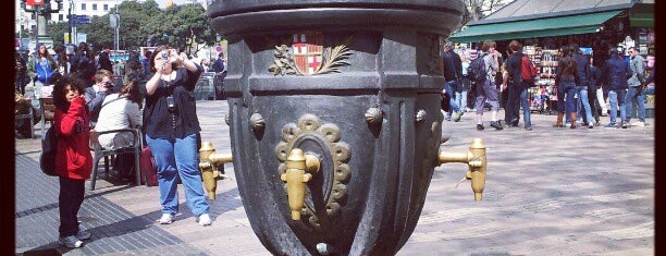 Font de Canaletes is one of Barcelona.