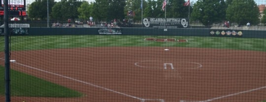Marita Hynes Field at the OU Softball Complex is one of Tempat yang Disimpan Lilly.