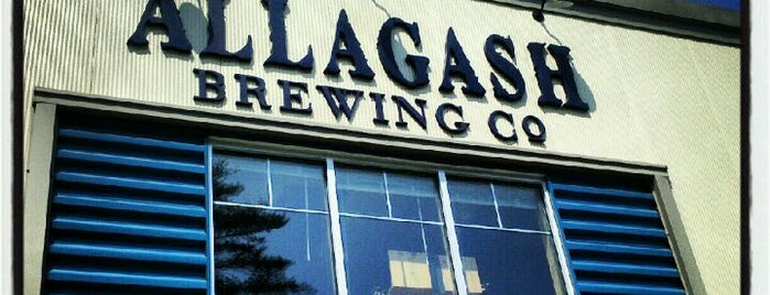 Allagash Brewing Company is one of portland, maine.