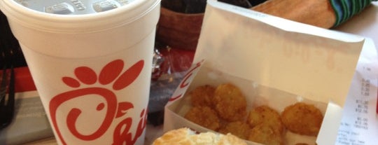 Chick-fil-A is one of The 7 Best Places for Strawberry Shakes in Greensboro.