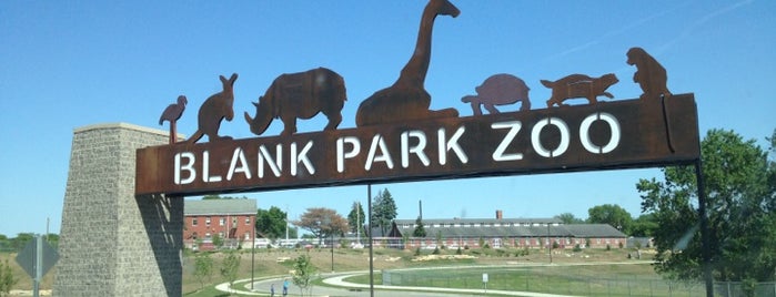 Blank Park Zoo is one of สถานที่ที่บันทึกไว้ของ Joe.