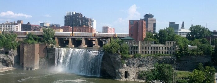 High Falls is one of Genesee Riverway & Greenway Trails.