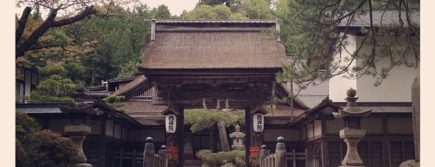 西禅院 is one of 高野山山上伽藍.