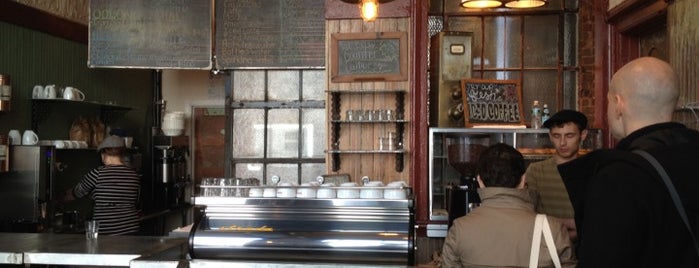 Bowery Coffee is one of NYC.