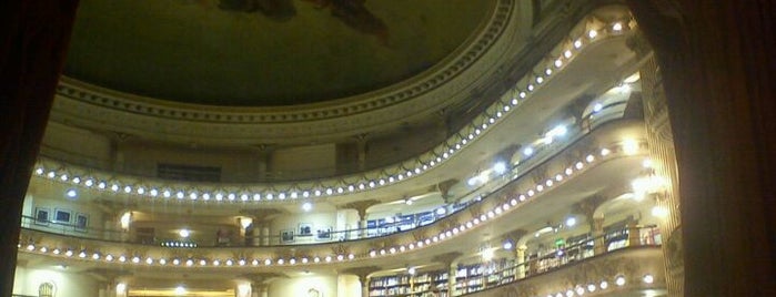 El Ateneo Grand Splendid is one of The 20 Most Beautiful Bookstores in the World.
