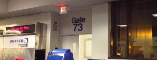 Gate C73 is one of สถานที่ที่ Lizzie ถูกใจ.
