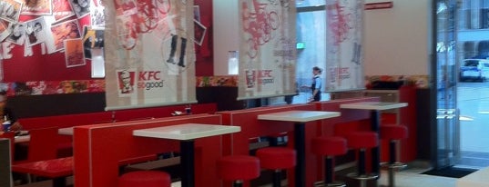 KFC is one of Leipzig Eats.