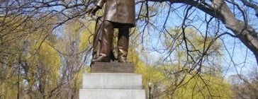 Charles Sumner Statue (Boston Public Garden) is one of IWalked Boston's Public Art (Self-guided Tour).
