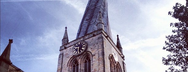 Chesterfield Parish Church is one of artsderbyshire.
