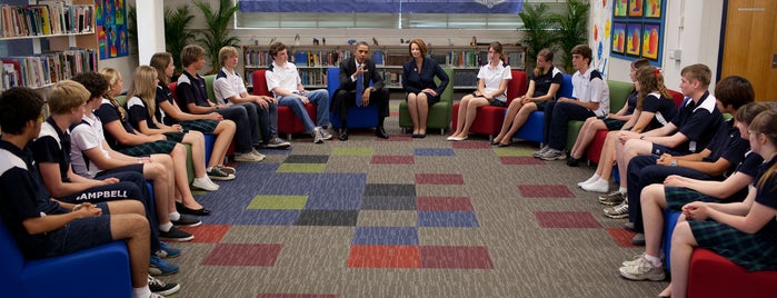 Campbell High School is one of The President’s Trip to Australia & Indonesia 2011.
