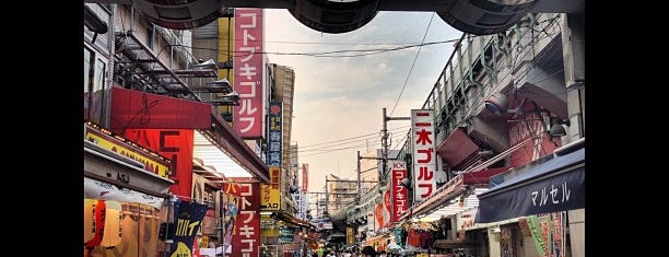 Ameya Yokocho is one of Tokyo.