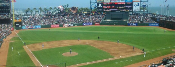 Oracle Park is one of All American's Sports Venues.