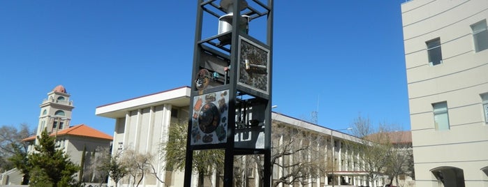 Clock Of Dreams is one of NMSU Sculptures and Statues.