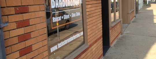 Testosterone Barber Shop is one of Deep Ellum.