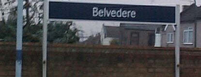 Belvedere Railway Station (BVD) is one of At a freinds house for dinner.