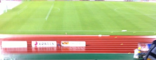 Shoda Shoyu Stadium Gunma is one of Jリーグスタジアム.