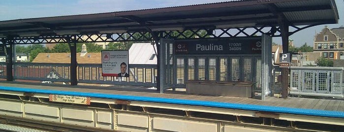 CTA - Paulina is one of CTA Brown Line.