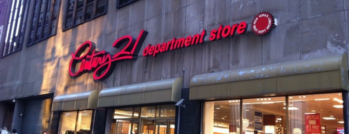 Century 21 Department Store is one of Nell's New York 2012.