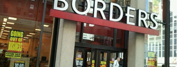 Borders is one of NYC.