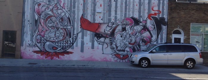 HOWNOSM Mural - WALL\THERAPY2012 is one of Locais curtidos por MSZWNY.
