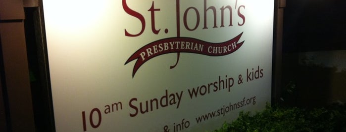 St. John's Presbyterian Church is one of San Francisco.