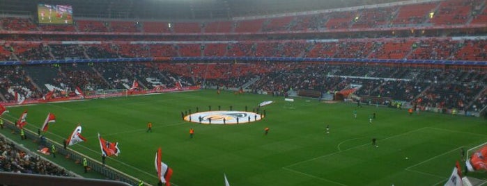 Donbass Arena / Донбасс Арена is one of Stadiony EURO 2012 Polska Ukraina.