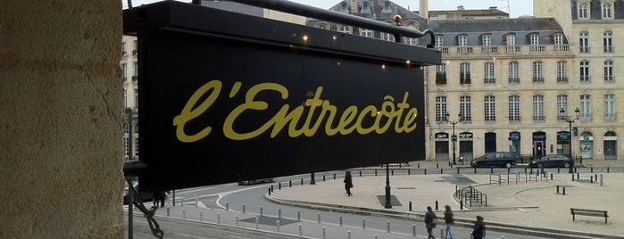 L'Entrecôte is one of Bordeaux.