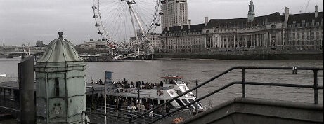 Westminster Millennium Pier is one of Green Space, Parks, Squares, Rivers & Lakes (3).