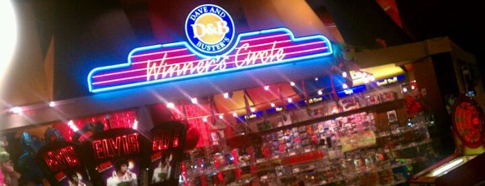 Dave & Buster's is one of Top 10 restaurants when money is no object.