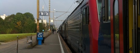 Bahnhof Nänikon-Greifensee is one of สถานที่ที่ Miguel ถูกใจ.
