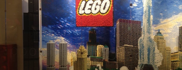 The LEGO Store is one of Cheek-ago.
