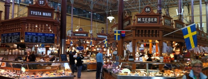 Östermalms Saluhall is one of Stockholm Shopping.